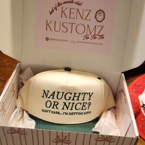 Kenz Kustomz Naughty or Nice Hat
